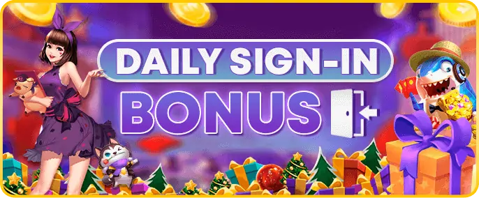 daily sign-in bonus